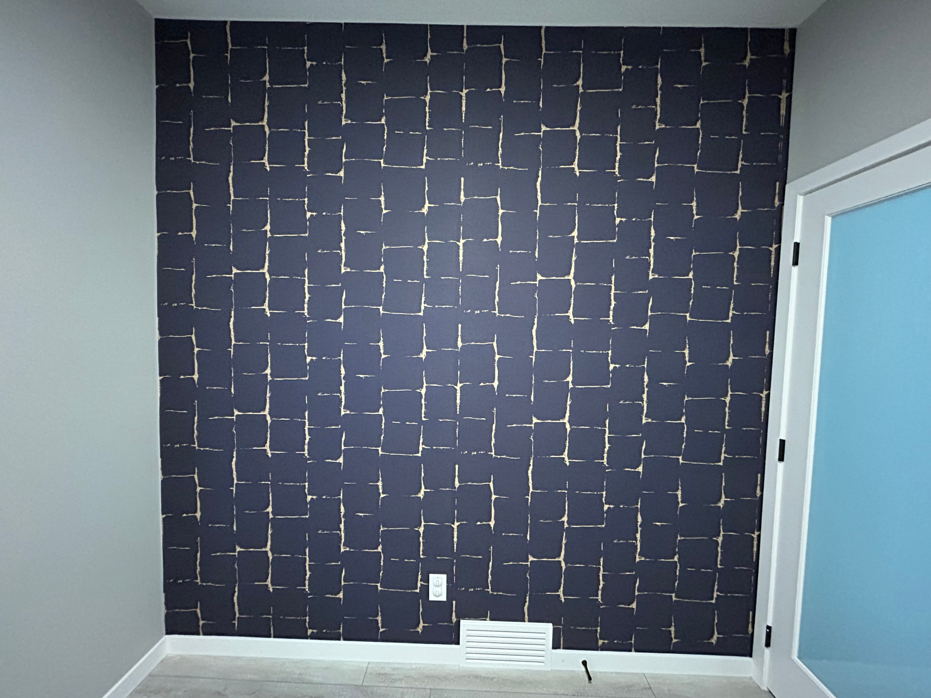 Home Office Accent Wall