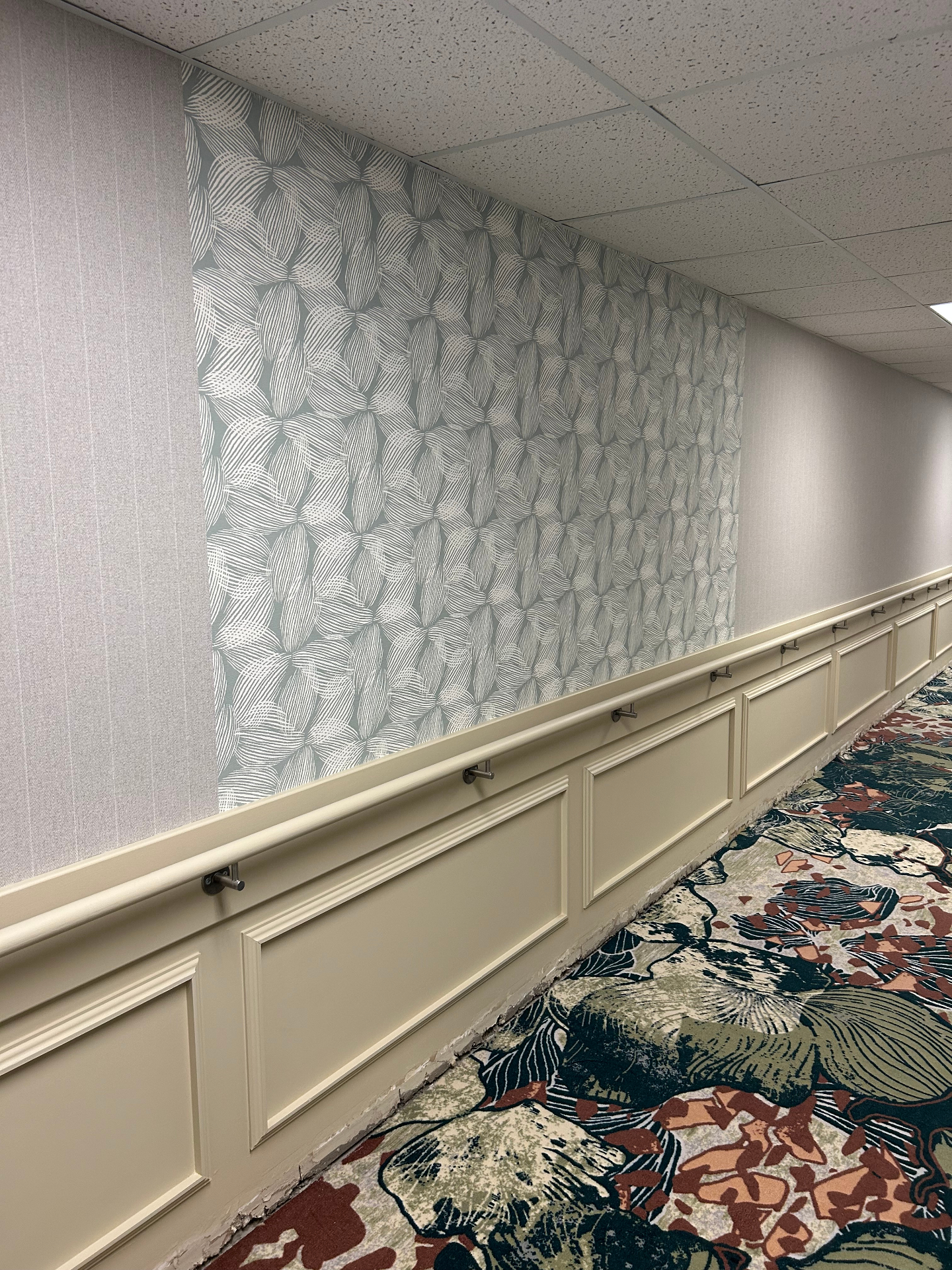 Senior Living Hallway