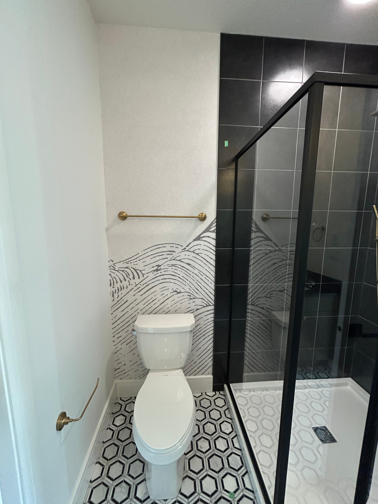 Condo Washroom Mural